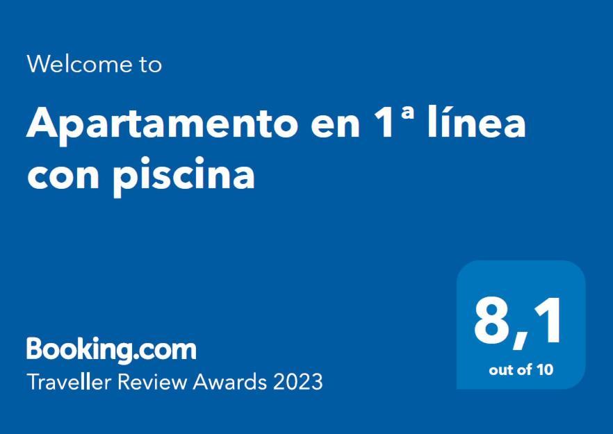 Apartamento En 1ª Linea Con Piscina Alicante Buitenkant foto