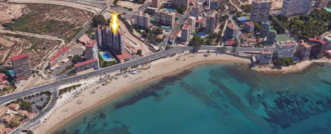 Apartamento En 1ª Linea Con Piscina Alicante Buitenkant foto