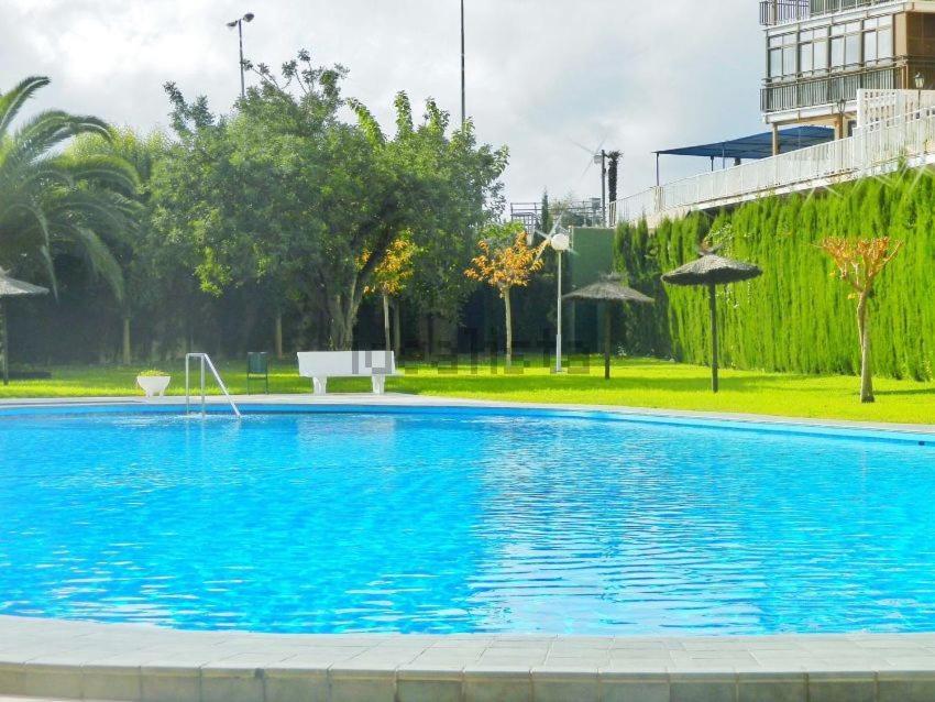 Apartamento En 1ª Linea Con Piscina Alicante Buitenkant foto